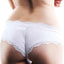 Jezebel Cheeky White Lace Trim Panty