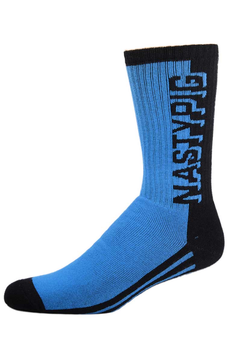 Nasty Pig Blue 3D Sock