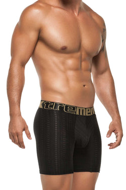 Xtremen Black Classic Micro Jacquard Boxer Brief thumbnail 2