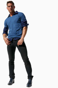 Rufskin Steel Blue Montana T-Shirt thumbnail 2