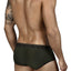 Clever Army-Green Kiwi Open-Fly Brief
