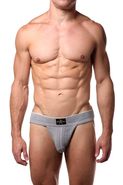 Skivvies Grey Swimmer Knit Jock thumbnail 1