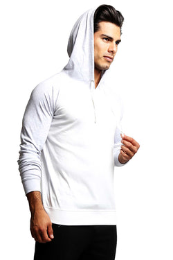 Zutoq White Zengo Pullover Hoodie thumbnail 1