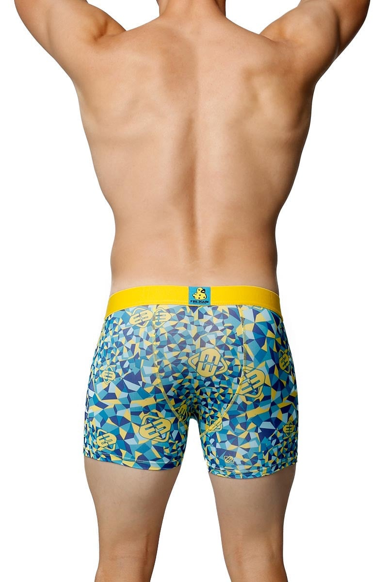 Freegun Blue Geo Boxer Brief