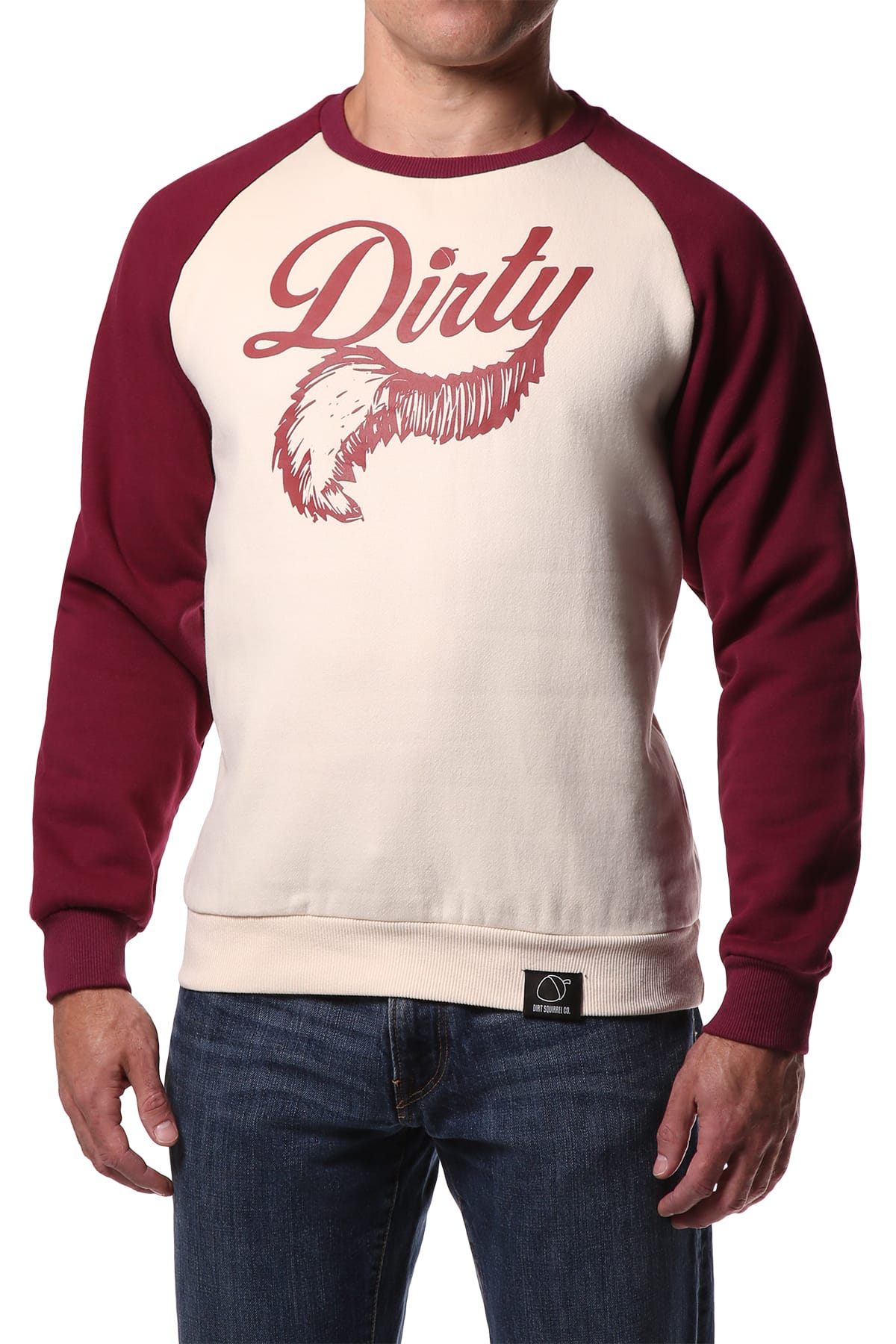 Dirt Squirrel Varsity Dirty Sweater