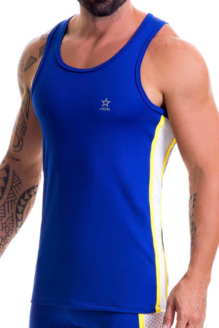 Jor Royal Blue Gladiator Tank Top