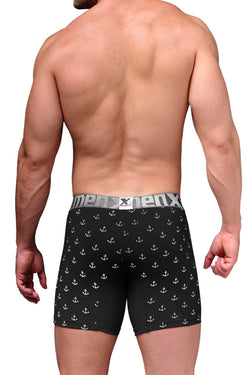 Xtremen Black Anchor Microfiber Boxer Brief thumbnail 2