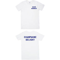 Rxmance White Champagne Crew Tee thumbnail 1