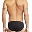 Core Black Exposed Sides Brief