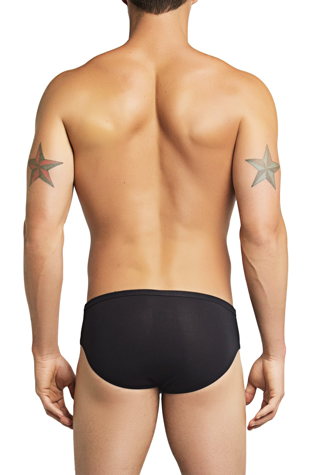 Core Black Exposed Sides Brief