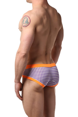 Manview Orange Checkered Brief thumbnail 2