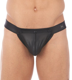Gregg Homme Black Shackled Thong thumbnail 1