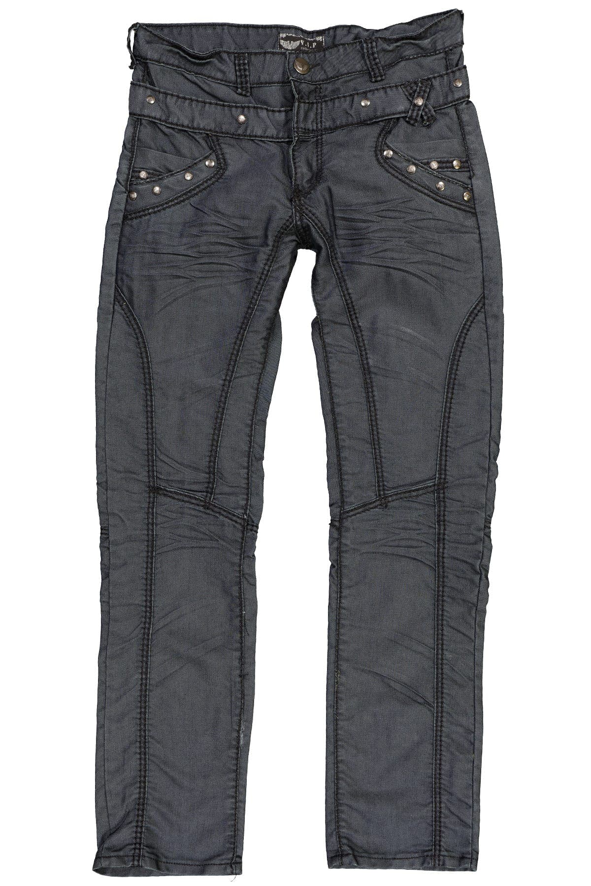 V.I.P. Collection Dark Blue Twist Jean