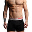 2-Pack Mosmann Orange Plaid & Black Boxer Briefs