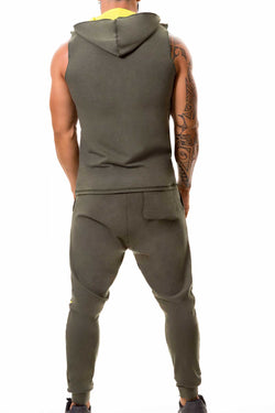 Jor Green Soho Sleeveless Hoodie thumbnail 3