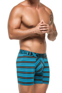 Xtremen Turquoise Thin Stripes Boxer Brief thumbnail 2