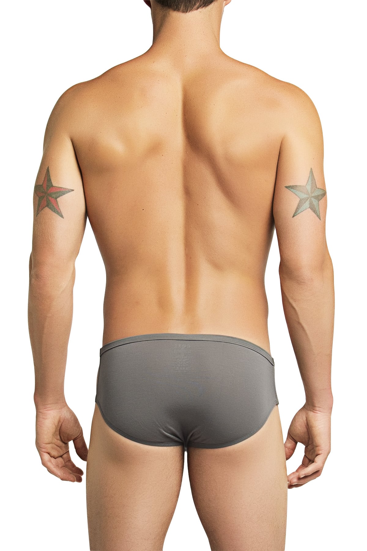 Core Grey Exposed Sides Brief