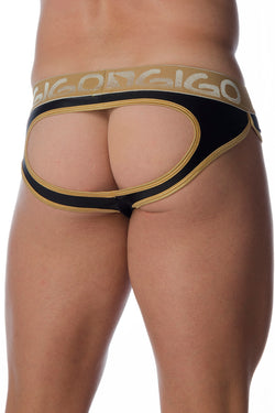 Gigo Bright Black  Jock Brief thumbnail 3