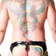 Cell Block 13 Black & Yellow Deviant Lace-Up Jock Brief