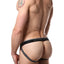 2(X)IST Red & Black Stretch Cotton Jock 2-Pack