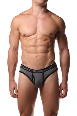 Bear Skn Grey Standard Issue Bamboo Brief thumbnail 1