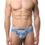 2(X)IST Blue Mosaic Sliq Micro Brief