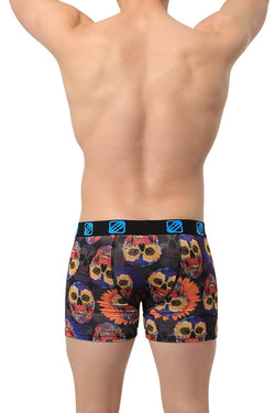 Freegun Floral Skull Boxer Brief thumbnail 2