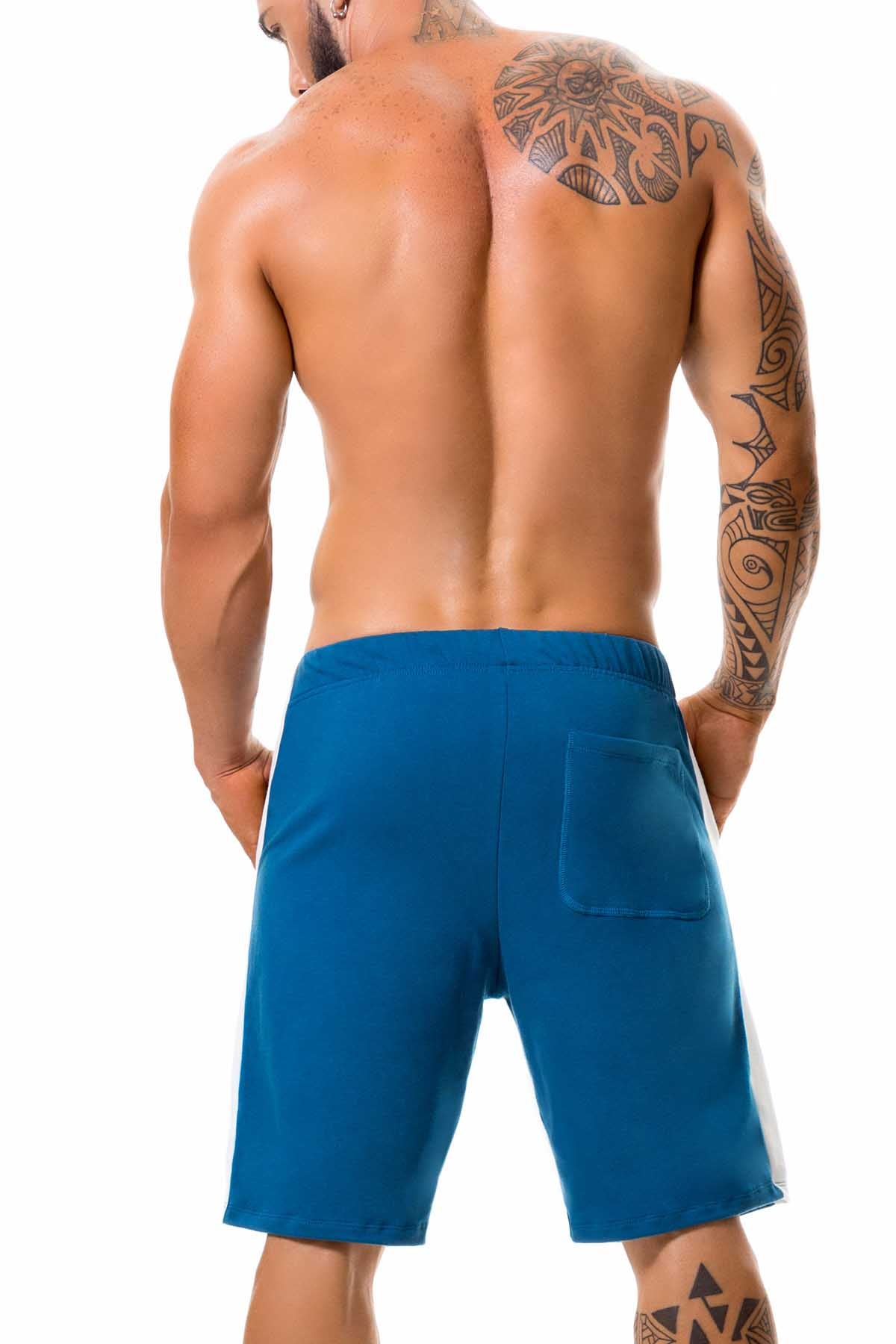 Jor Petrol-Blue Classic Warrior Athletic Short
