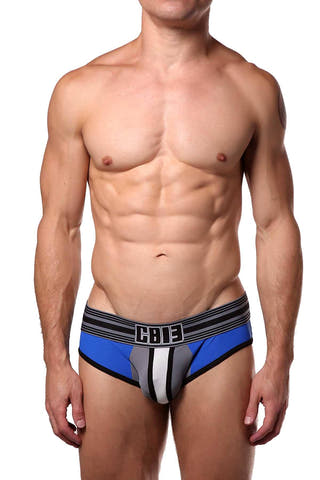 Cellblock 13 White/Grey/Blue Cellmate Brief