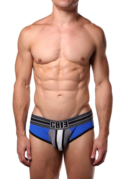 Cellblock 13 White/Grey/Blue Cellmate Brief