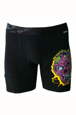 Sly Black & Multi Brain Dead Boxer Brief - Long thumbnail 1