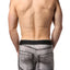Sly Black & White Denim Boxer Brief - Long