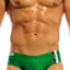Modus Vivendi Green Zipper Swim Brief