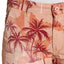 Pop Icon Orange Palms Floral Flat Front Short