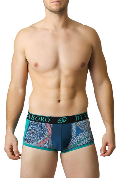 Green & Blue Bamboo Trunk