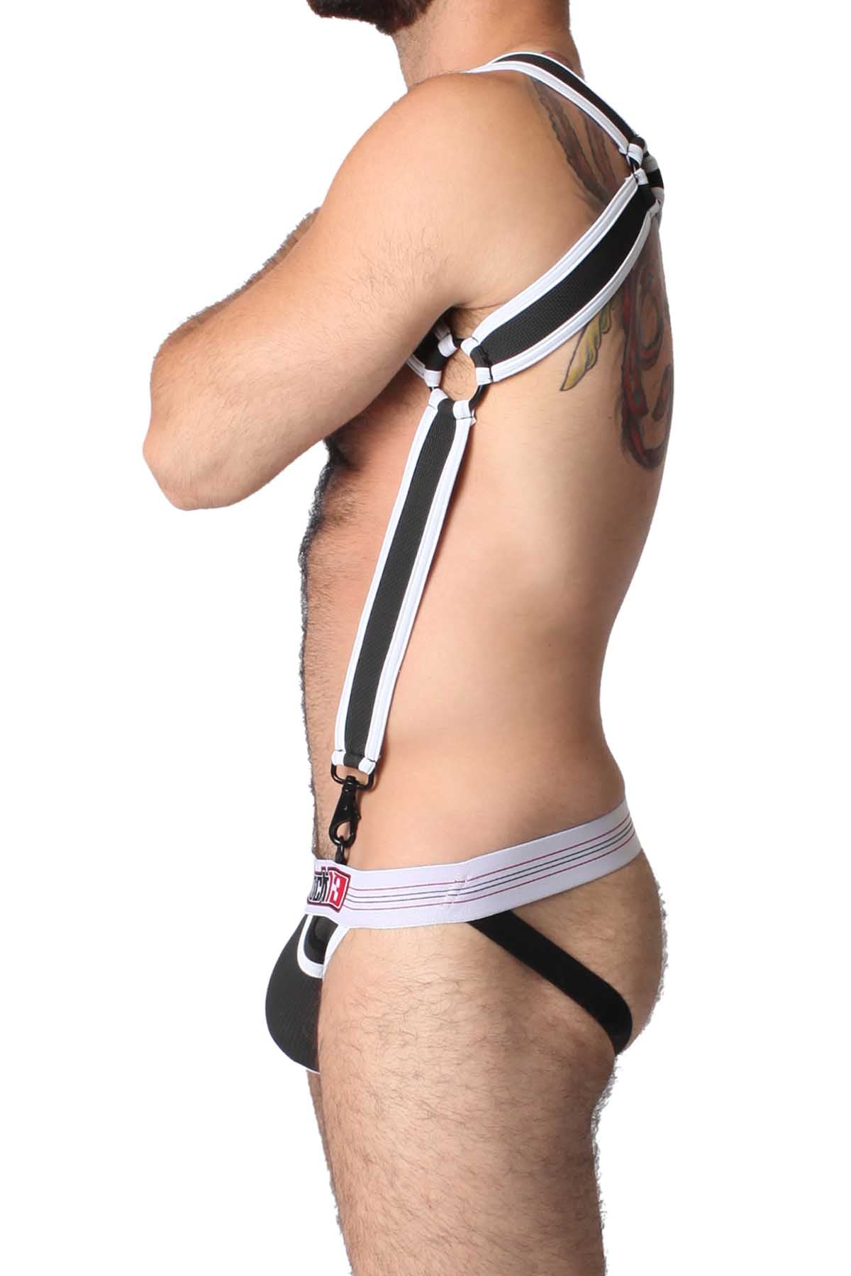 CellBlock 13 White Samurai Neoprene Jockstrap