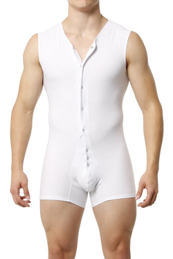 Unico White Sleeveless Bodysuit thumbnail 2