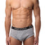 Top Pro Grey Brief 2-Pack