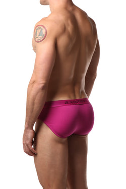 2(X)IST White/Blue/Magenta Essential No-Show Brief thumbnail 2
