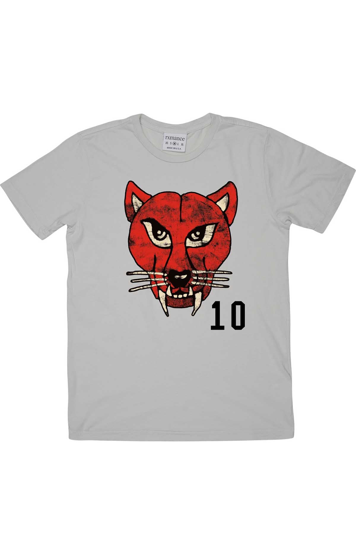 Rxmance Grey Cat Crew Tee