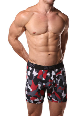 PUMA Red Geometric Boxer Brief thumbnail 2