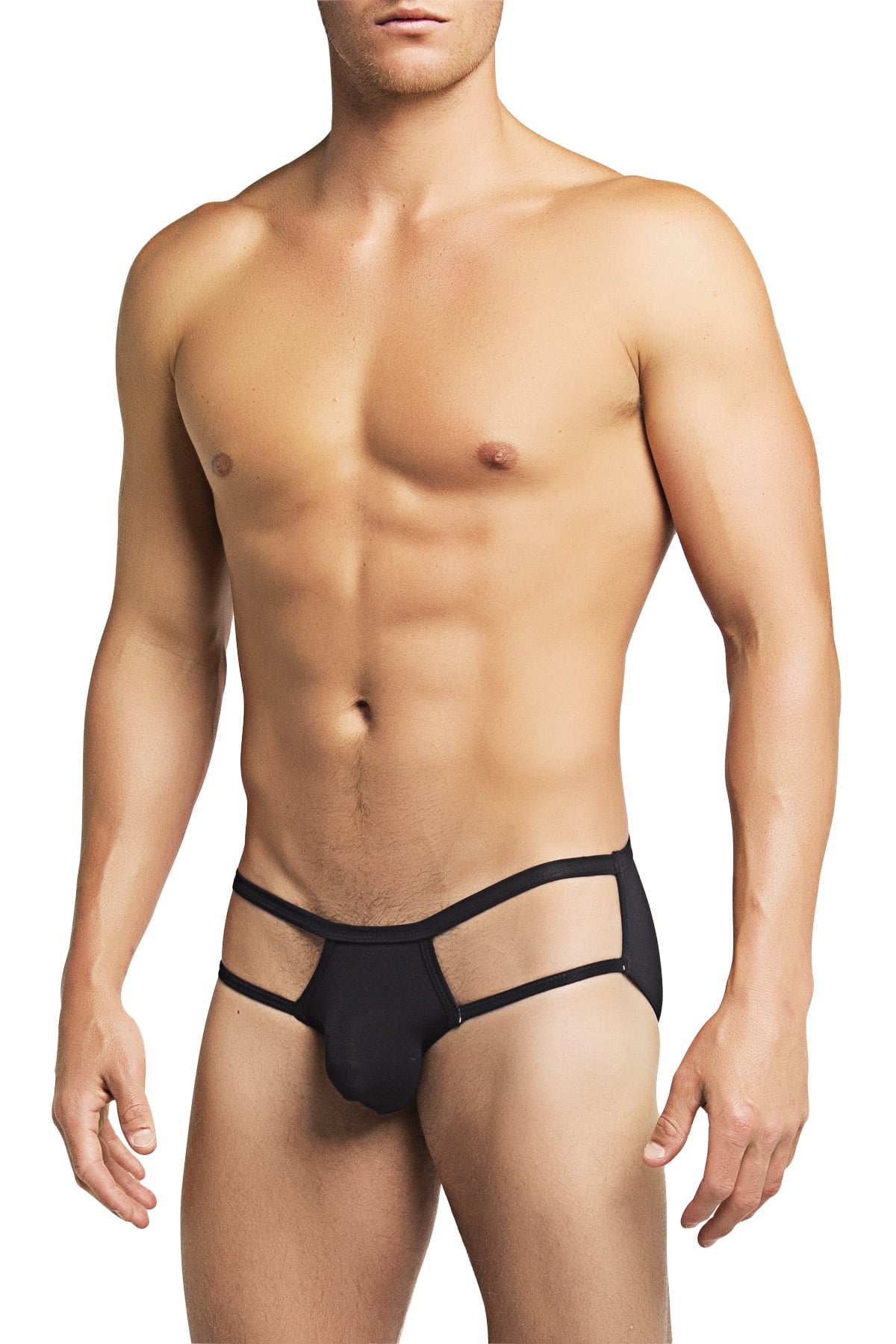 Core Black Exposed Sides Brief