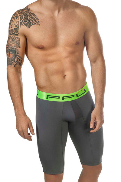 PPÜ Dark-Gray Long Boxer Brief