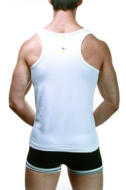 4Skins White Athletic Tank Top thumbnail 2