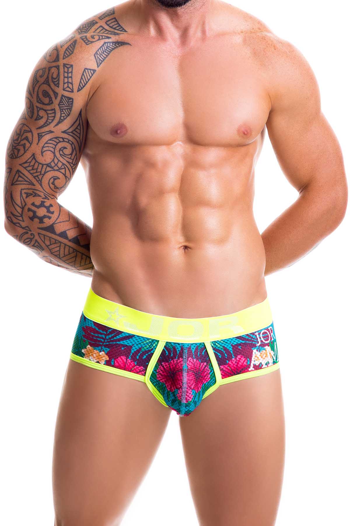 Jor Jungle-Print Amazonia Brief