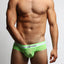 Core Neon Green Exposed Mesh C-Ring Brief