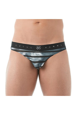 Gregg Homme Wanted Mesh Stripe Jock thumbnail 1