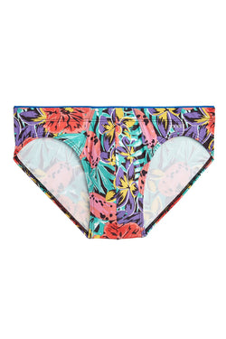 2(X)IST 80's Jungle Floral Sliq Micro Brief thumbnail 2