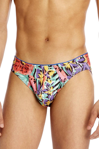 2(X)IST 80's Jungle Floral Sliq Micro Brief