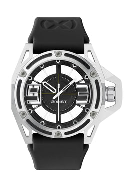 2(X)IST Anodized-Aluminum/Black/White NYC Watch thumbnail 1